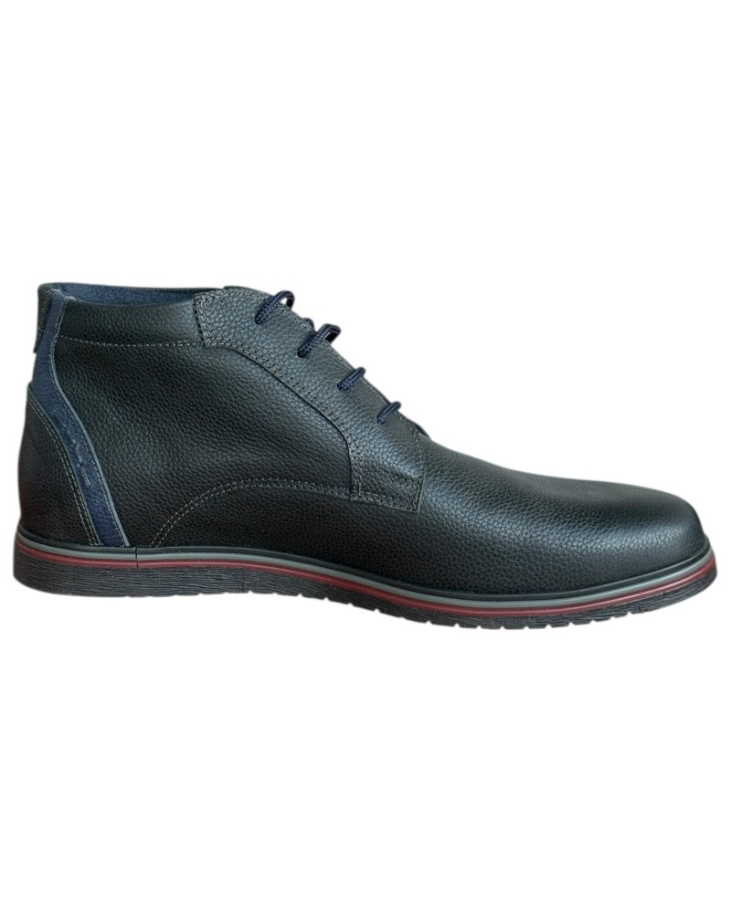  Δερμάτινο Ανδρικό Μποτάκι - F968