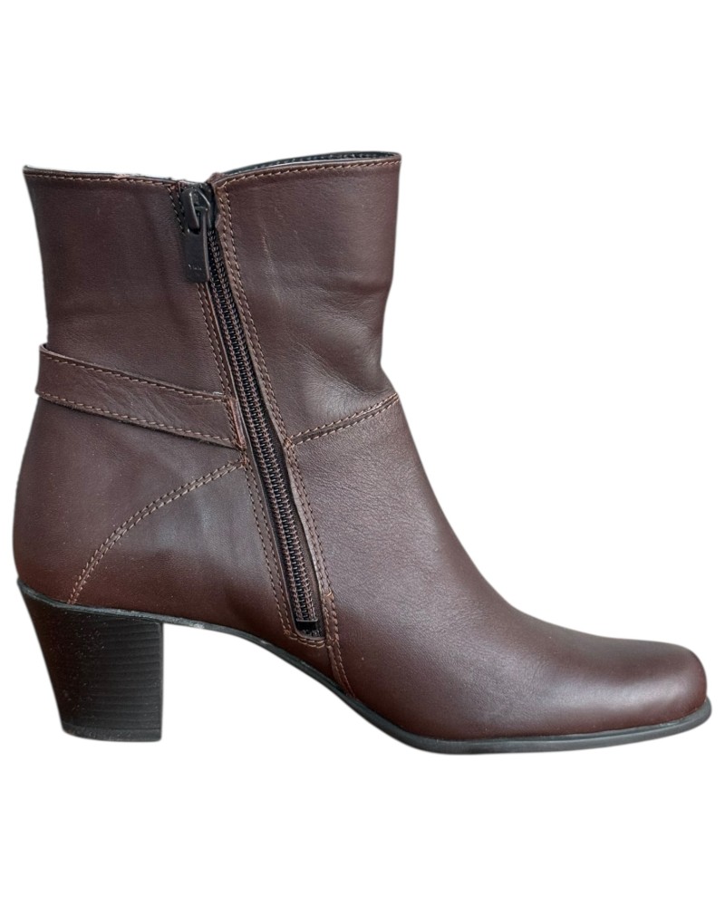 Δερμάτινο Γυναικείo Μποτάκι - F969