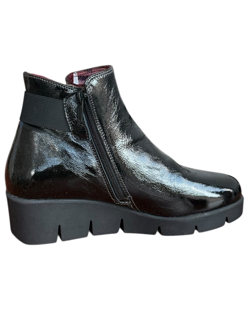 Δερμάτινο Γυναικείo Μποτάκι - F970