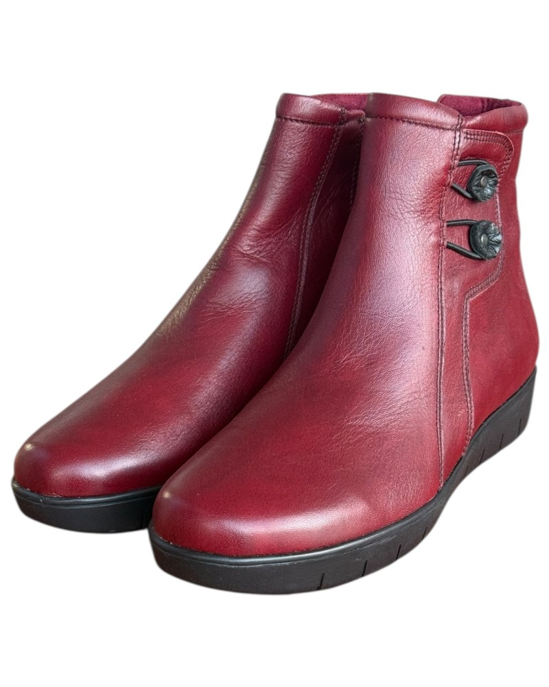 Δερμάτινο Γυναικείo Μποτάκι - F971