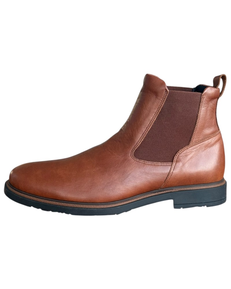  Δερμάτινο Ανδρικό Μποτάκι - F974