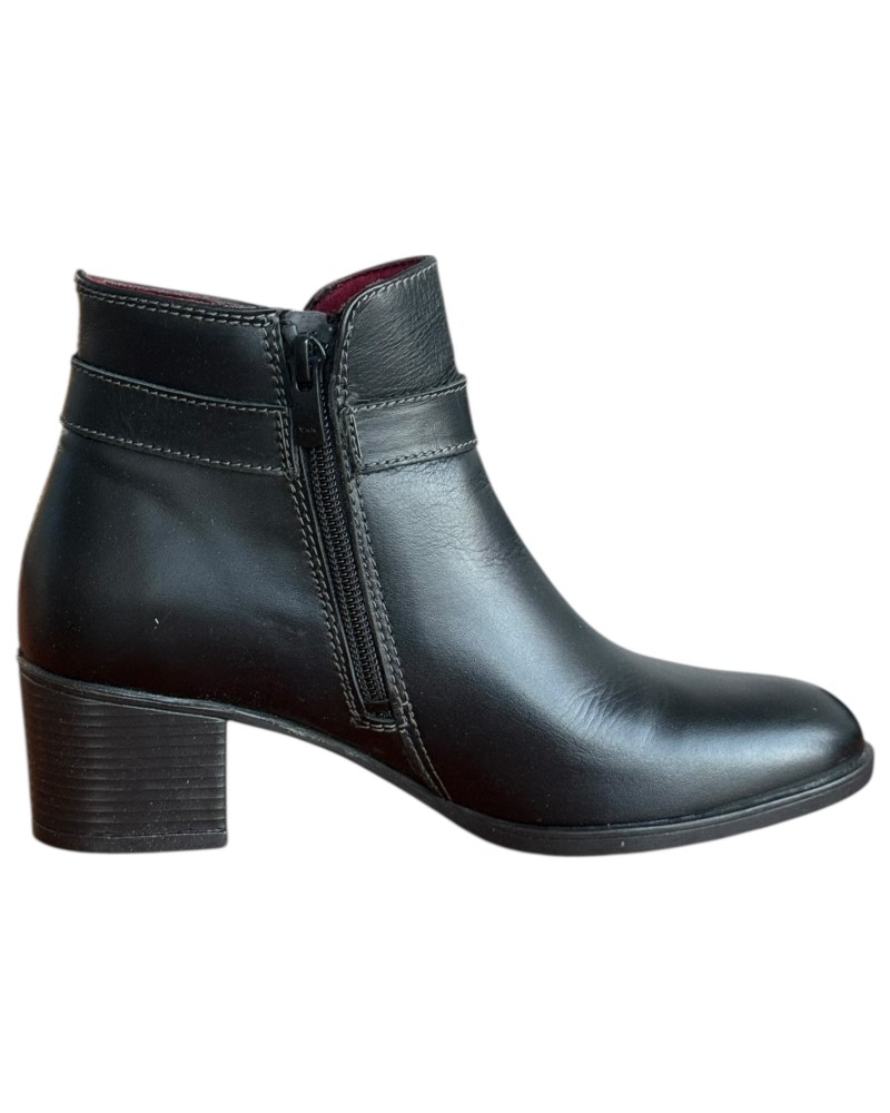 Δερμάτινο Γυναικείo Μποτάκι - F977