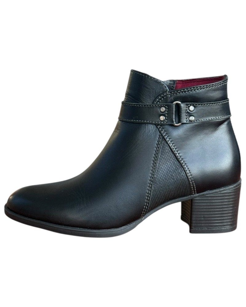 Δερμάτινο Γυναικείo Μποτάκι - F977