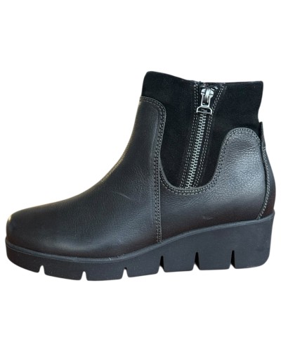 Δερμάτινο Γυναικείo Μποτάκι - F991