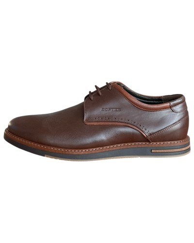  Δερμάτινο Ανδρικό Παπούτσι - F999