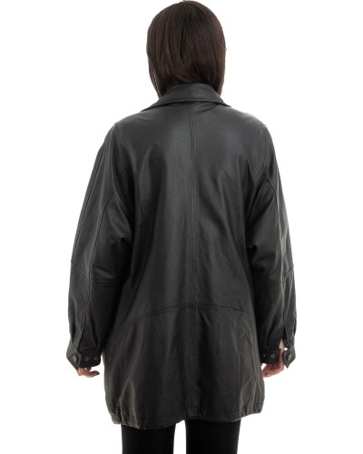 Γνήσιο Γυναικέιο Δερμάτινο Μπουφάν - H8