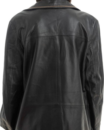 Γνήσιο Γυναικέιο Δερμάτινο Σακάκι - H12