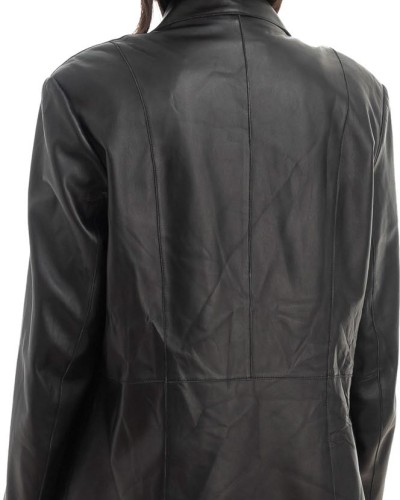 Γνήσιο Γυναικέιο Δερμάτινο Σακάκι - H16