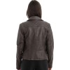 Γνήσιο Γυναικέιο Δερμάτινο Μπουφάν - H31