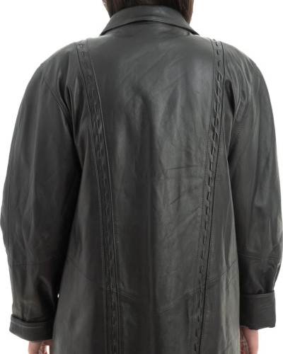 Γνήσιο Γυναικέιο Δερμάτινο Μπουφάν - H56