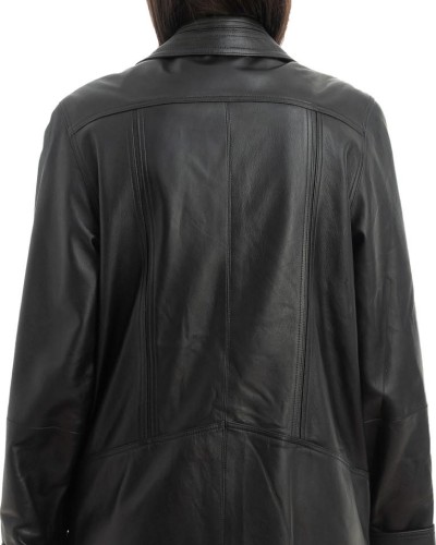 Γνήσιο Γυναικέιο Δερμάτινο Σακάκι - H61