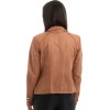 Γνήσιο Γυναικέιο Δερμάτινο Σακάκι - H72