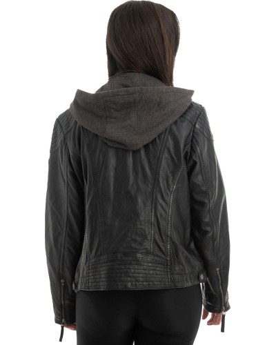 Γνήσιο Γυναικέιο Δερμάτινο Μπουφάν - H84