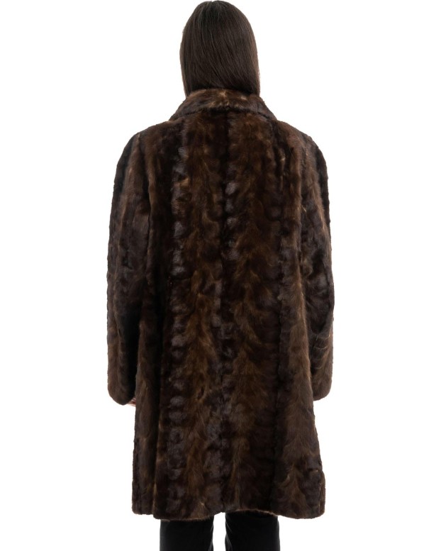 Γνήσια Γυναικεία Φυσική Γούνα - H696