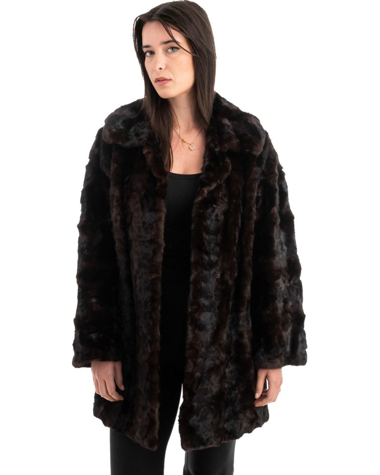 Γνήσια Γυναικεία Φυσική Γούνα - H697