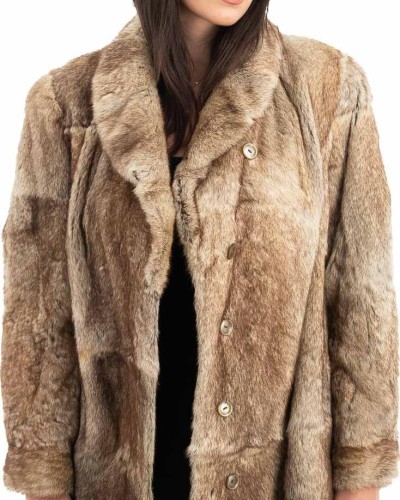 Γνήσια Γυναικεία Φυσική Γούνα - H728