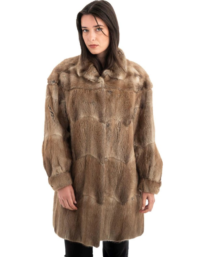 Γνήσια Γυναικεία Φυσική Γούνα - H738