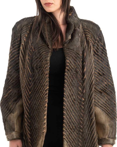 Γνήσια Γυναικεία Φυσική Γούνα - H752