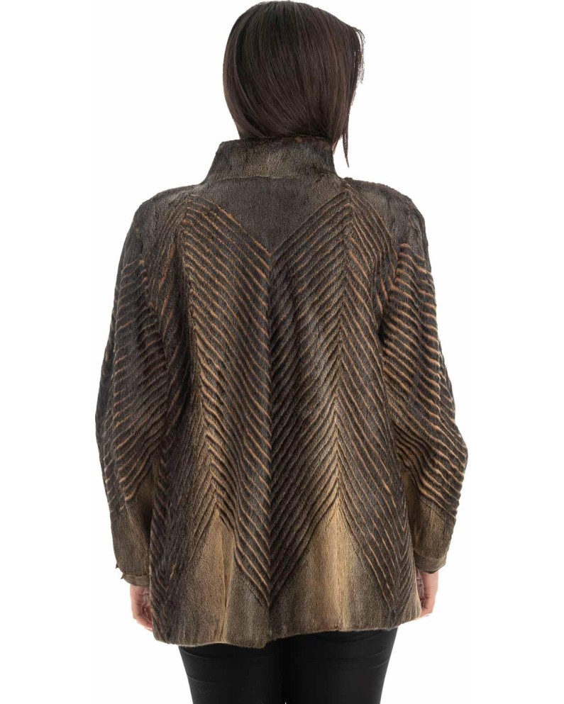 Γνήσια Γυναικεία Φυσική Γούνα - H752