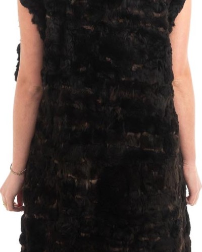 Γνήσια Γυναικεία Φυσική Γούνα Γιλέκο - H784