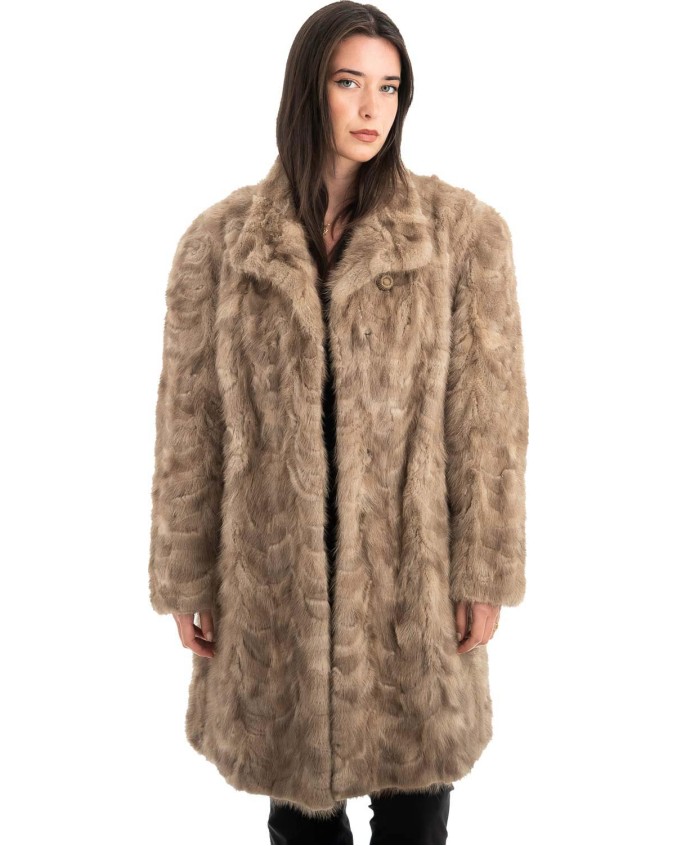 Γνήσια Γυναικεία Φυσική Γούνα - H790