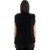 Γνήσια Γυναικεία Φυσική Γούνα Γιλέκο - H868