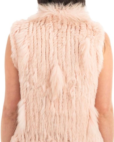 Γνήσια Γυναικεία Φυσική Γούνα Γιλέκο - H888