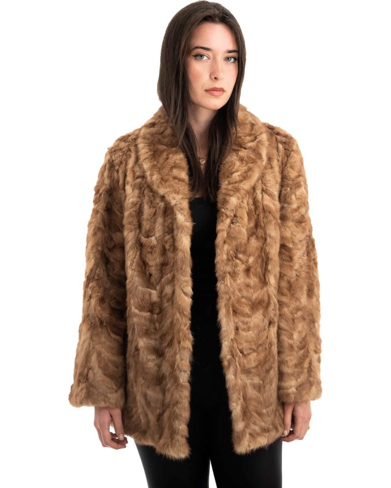 Γνήσια Γυναικεία Φυσική Γούνα - H893