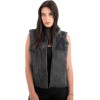 Γνήσια Γυναικεία Φυσική Γούνα Γιλέκο - H904