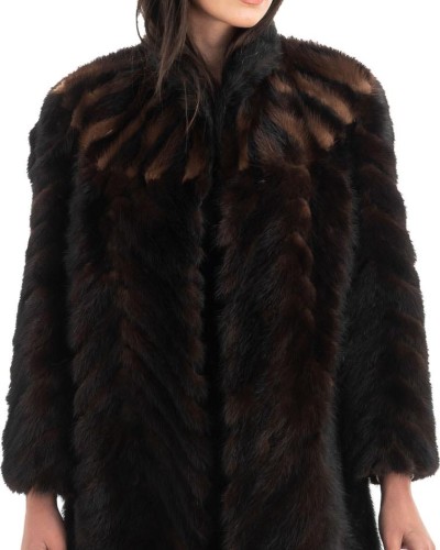 Γνήσια Γυναικεία Φυσική Γούνα - H913