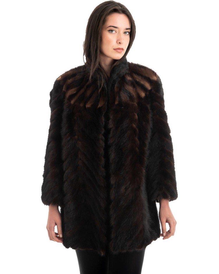 Γνήσια Γυναικεία Φυσική Γούνα - H913