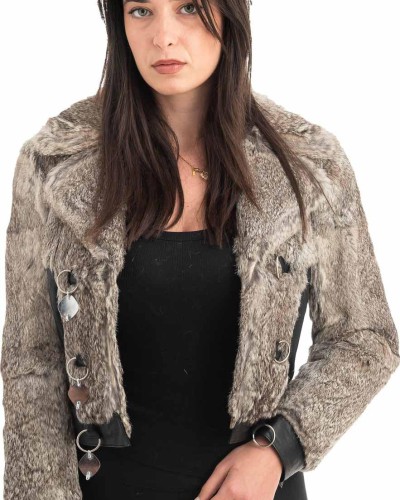 Γνήσια Γυναικεία Φυσική Γούνα - H915