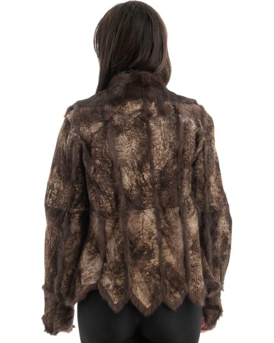 Γνήσια Γυναικεία Φυσική Γούνα - H954