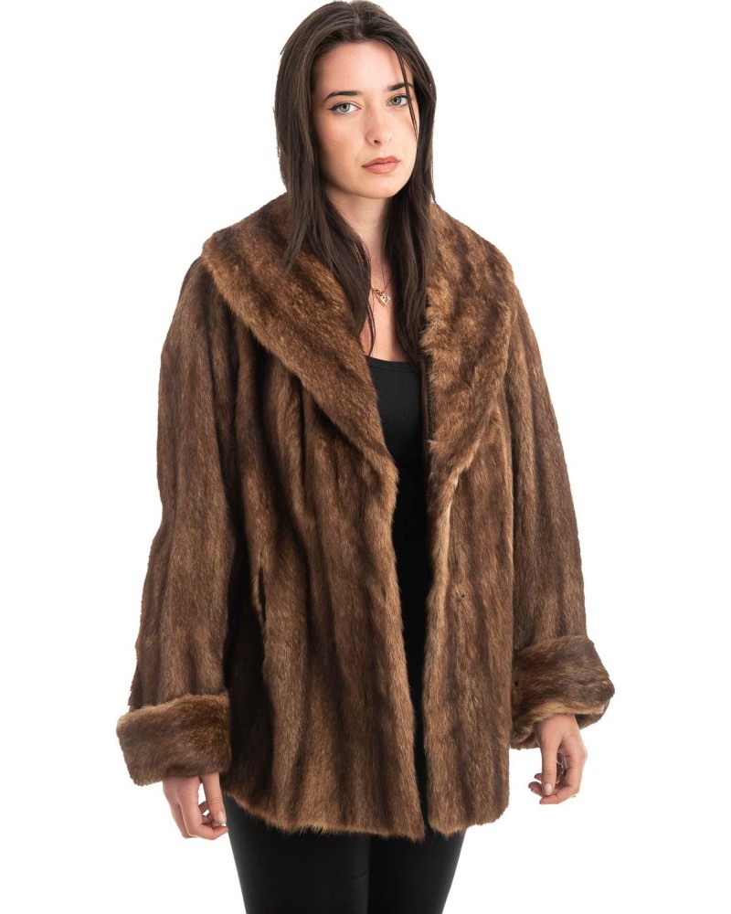 Γνήσια Γυναικεία Φυσική Γούνα - H957