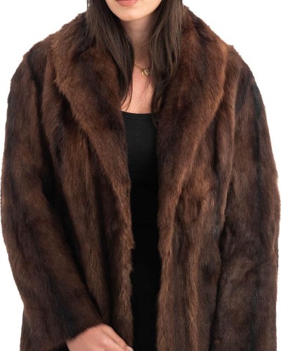 Γνήσια Γυναικεία Φυσική Γούνα - H971