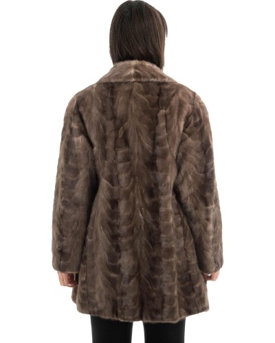 Γνήσια Γυναικεία Φυσική Γούνα - H974