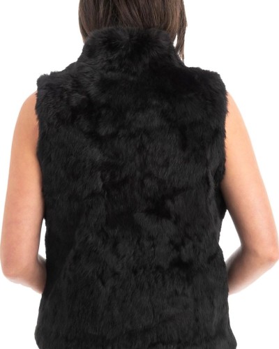 Γνήσια Γυναικεία Φυσική Γούνα Γιλέκο - H978