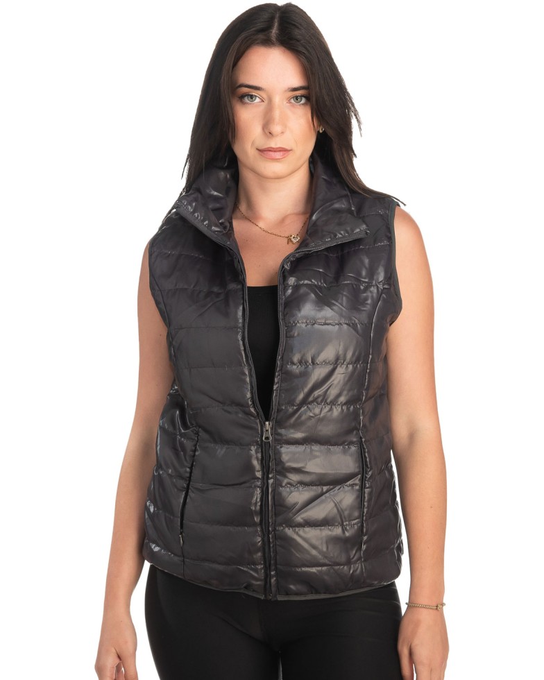 Γυναικείο Επώνυμο Μπουφάν Γιλέκο - K27