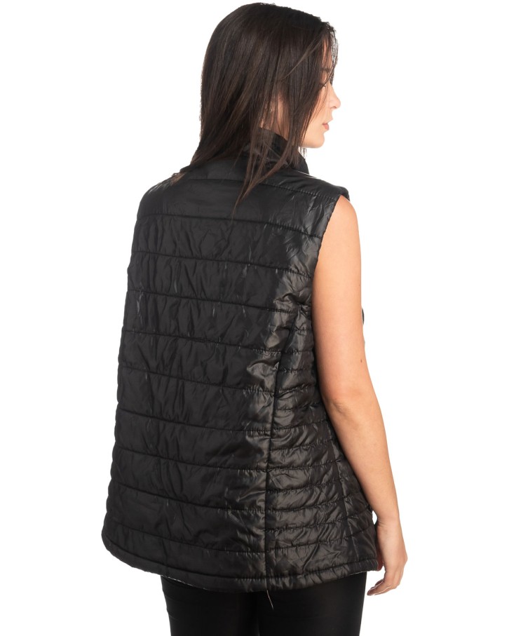 Γυναικείο Επώνυμο Μπουφάν Γιλέκο - K40