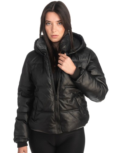 Δερμάτινο γυναικείο μπουφάν - K82
