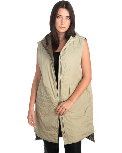 Γυναικείο Επώνυμο Μπουφάν Γιλέκο - K84