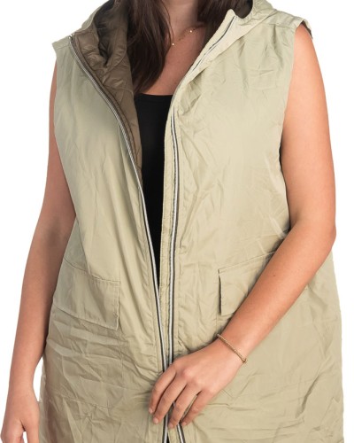 Γυναικείο Επώνυμο Μπουφάν Γιλέκο - K84
