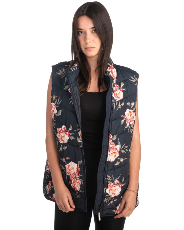 Γυναικείο Επώνυμο Μπουφάν Γιλέκο - K124