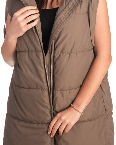 Γυναικείο Επώνυμο Μπουφάν Γιλέκο - K126