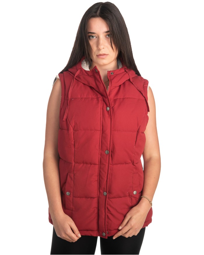 Γυναικείο Επώνυμο Μπουφάν Γιλέκο - K129