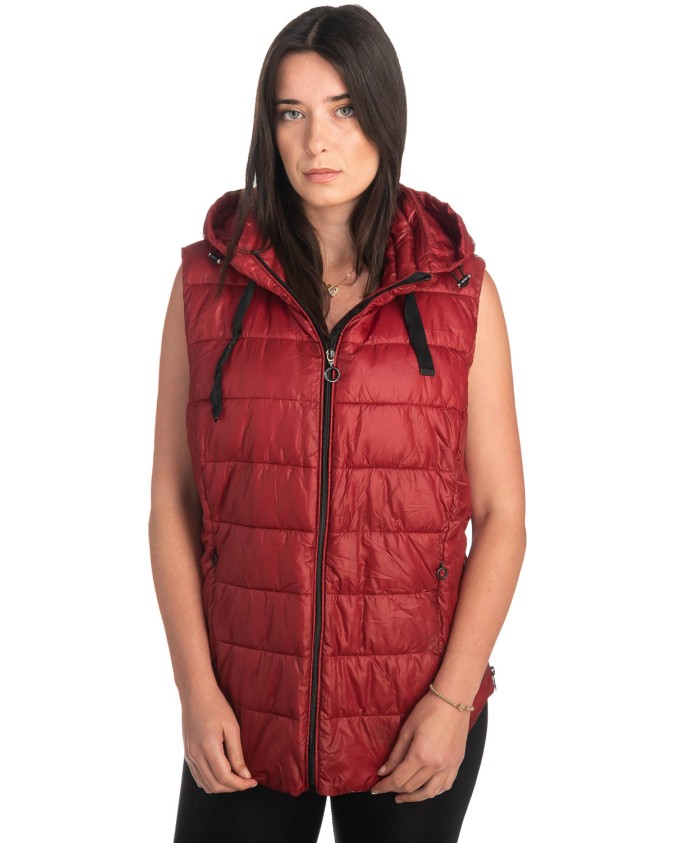 Γυναικείο Επώνυμο Μπουφάν Γιλέκο - K137