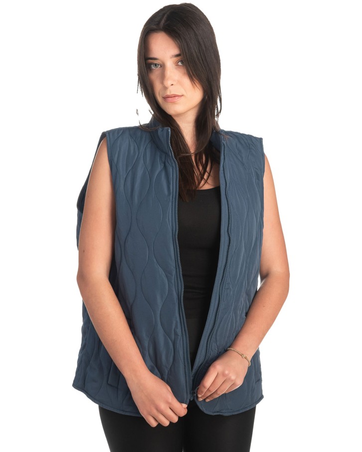 Γυναικείο Επώνυμο Μπουφάν Γιλέκο - K193