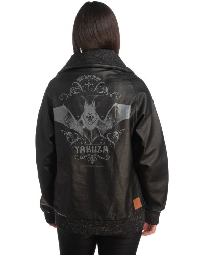 Δερμάτινο γυναικείο μπουφάν - K197