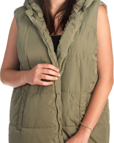 Γυναικείο Επώνυμο Μπουφάν Γιλέκο - K226