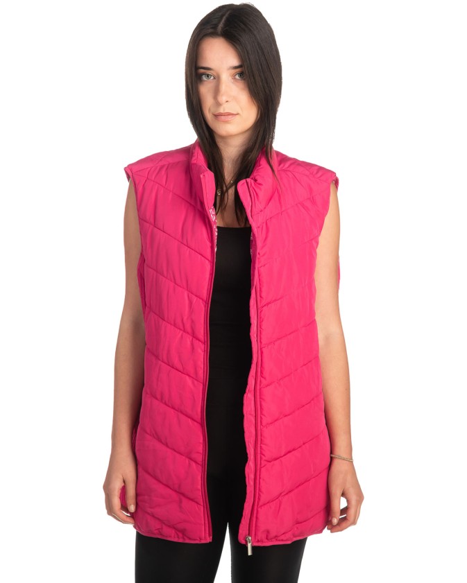 Γυναικείο Επώνυμο Μπουφάν Γιλέκο - K242